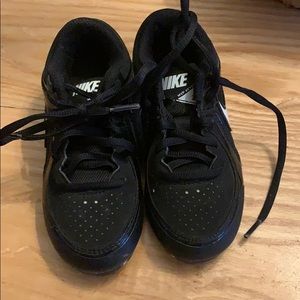 Kids Nike baseball/t ball cleats size 10